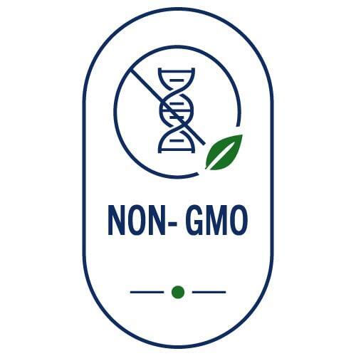 Non-GMO certification badge.