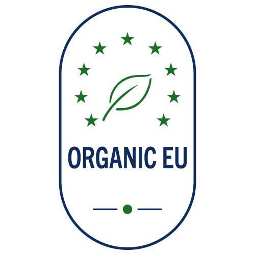EU Organic certification badge.